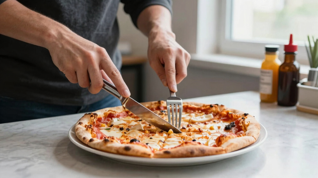 Column | Miss Manners: Is It Appropriate To Cut Up Communal Food In The Office?