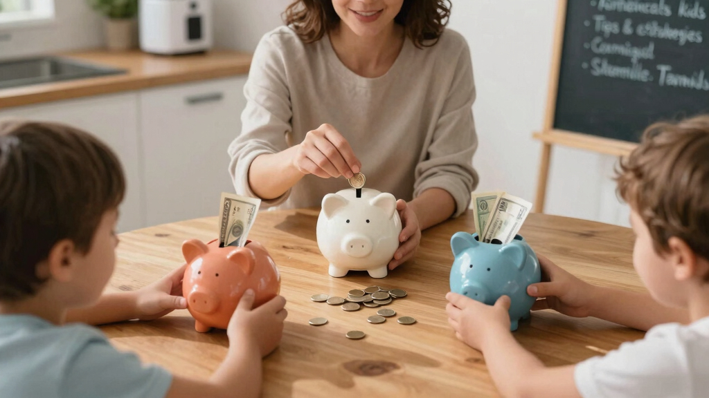 Raising financially-confident kids; Tips & strategies for families