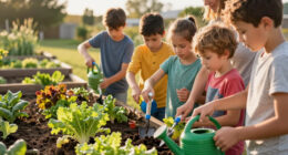 How Kids Help Grow 30,000 Pounds Of Produce In A Food Desert