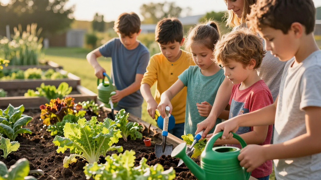 How Kids Help Grow 30,000 Pounds Of Produce In A Food Desert