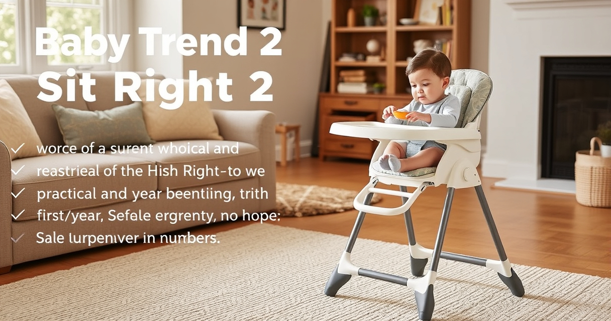 Baby Trend Sit Right 2.0 High Chair: Buy Now in the September Baby Sale?