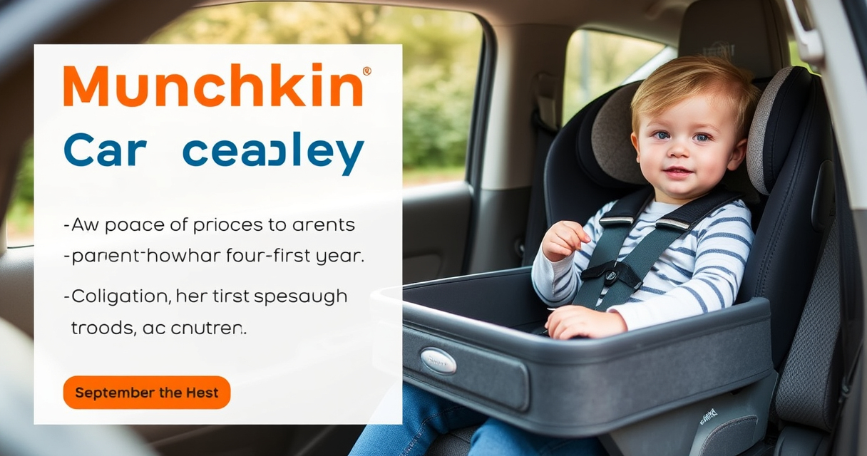Munchkin Carseat Tray Review: September Travel Snack Helper