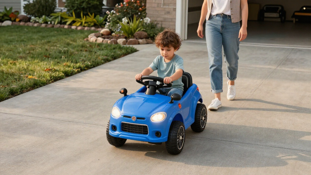 Bluey 12V Kids' Electric Ride-On Jeep Car W/ Forward/Reverse Drive & Headlights $96.10 + Free S&H
