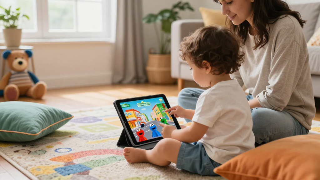 ‘Sesame Street: Friends & Fun’ Offers Young Games Neighborhood Adventures